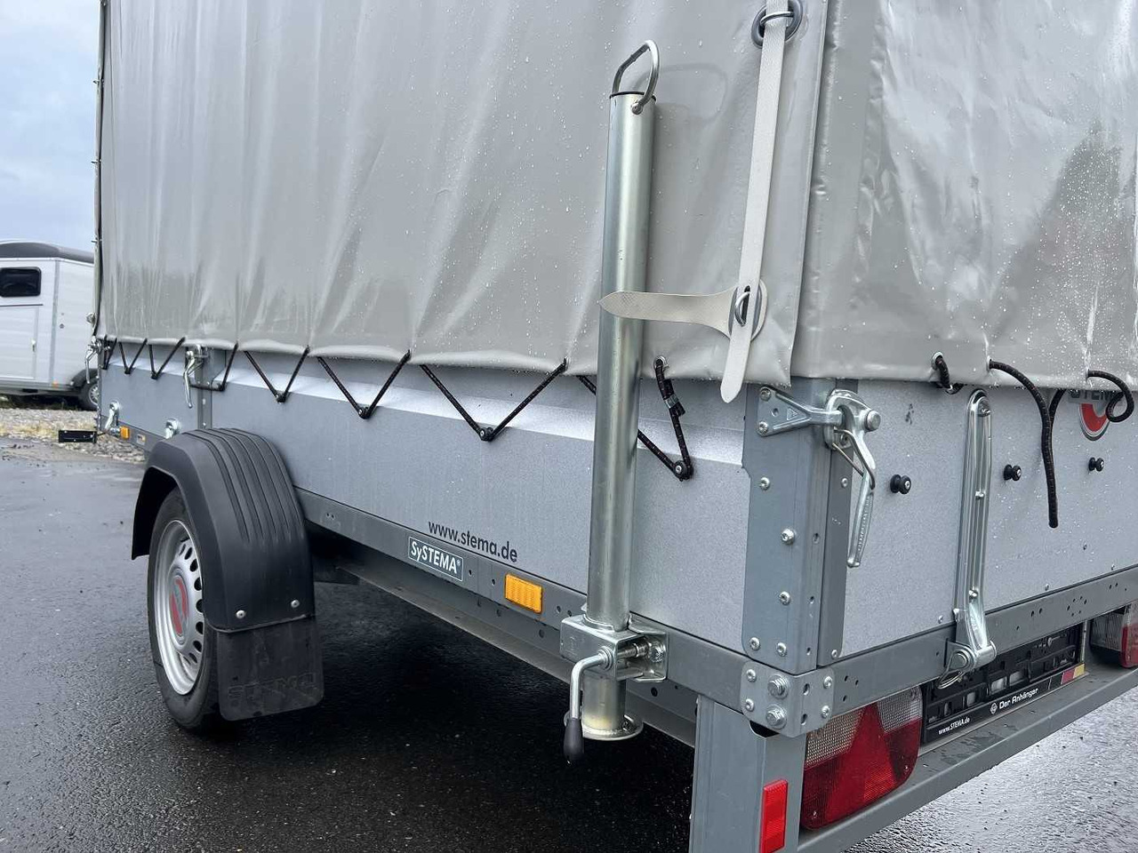 Remolque de coche STEMA Rex 30 Plane Kastenanhänger ungebremst: foto 8