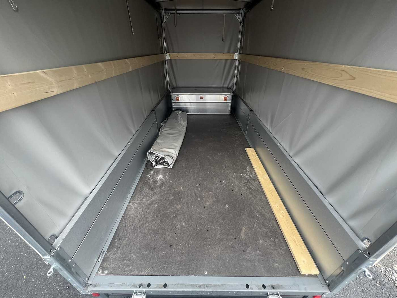 Remolque de coche STEMA Rex 30 Plane Kastenanhänger ungebremst: foto 15