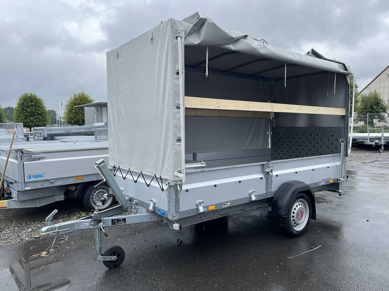 Remolque de coche STEMA Rex 30 Plane Kastenanhänger ungebremst: foto 23