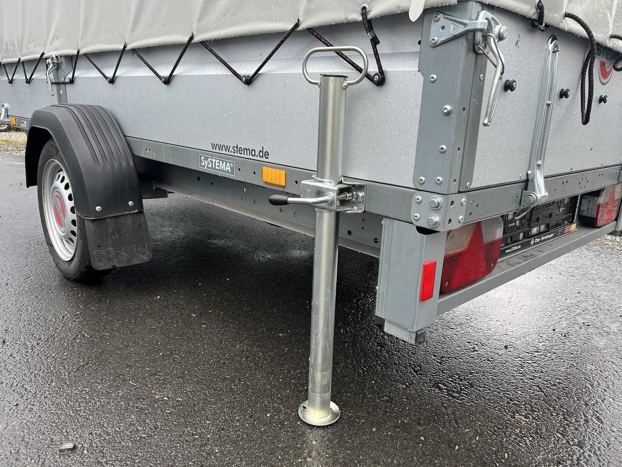 Remolque de coche STEMA Rex 30 Plane Kastenanhänger ungebremst: foto 9
