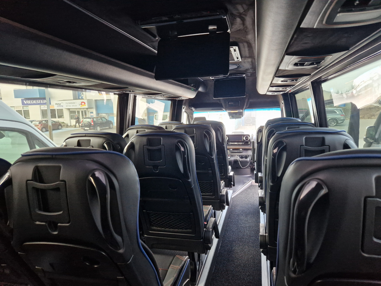 Minibús, Furgoneta de pasajeros nuevo MERCEDES-BENZ Sprinter 519 4x4 high and low drive: foto 10