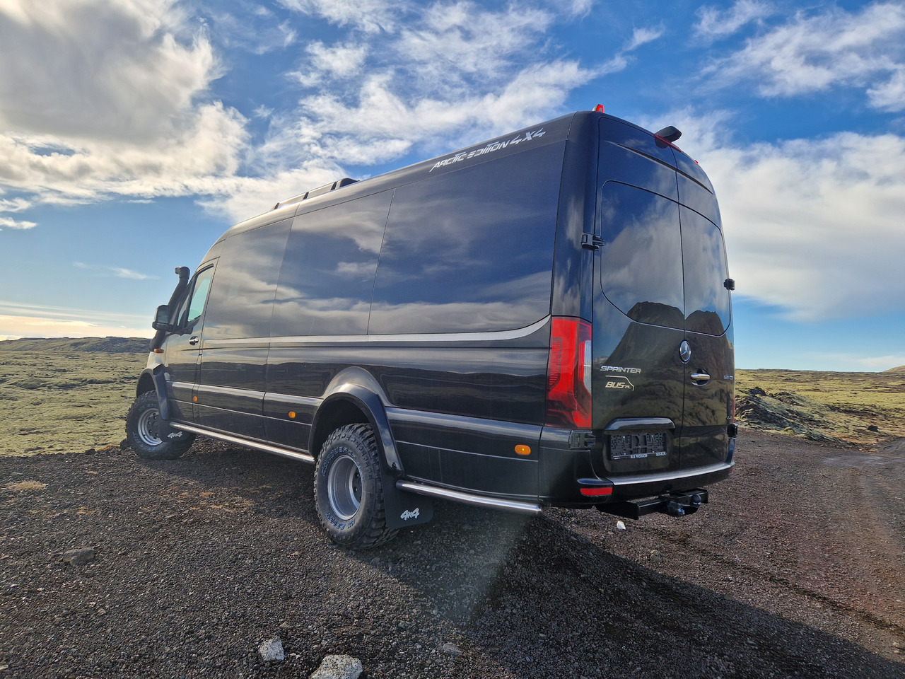Minibús, Furgoneta de pasajeros nuevo MERCEDES-BENZ Sprinter 519 4x4 high and low drive: foto 6