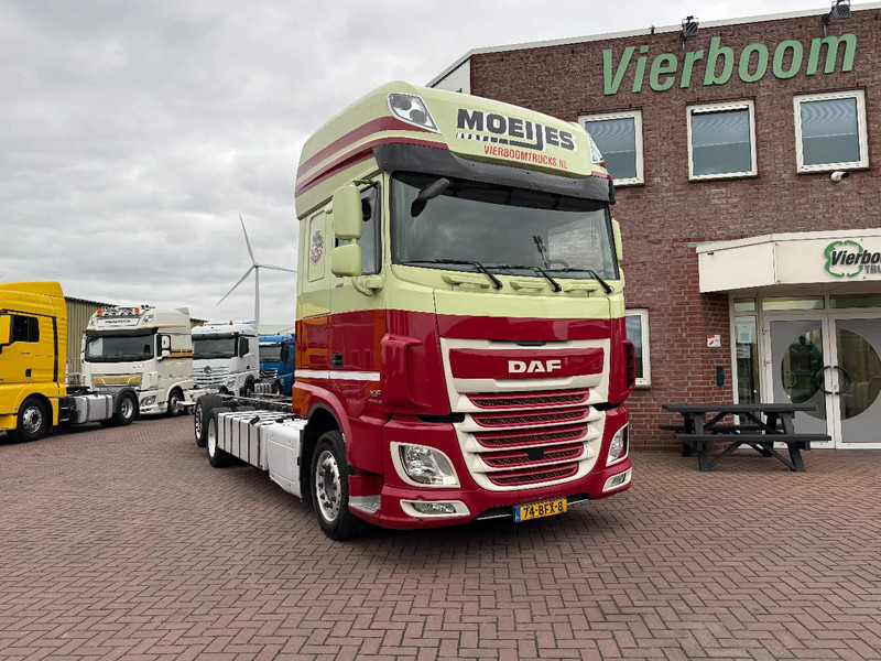 DAF XF 460 XF460 6X2 SCC EURO6 CHASSIS - HOLLAND TRUCK - TOP CONDITION!!! - Camión chasis: foto 1 DAF XF 460 XF460 6X2 SCC EURO6 CHASSIS - HOLLAND TRUCK - TOP CONDITION!!! - Camión chasis: foto 1