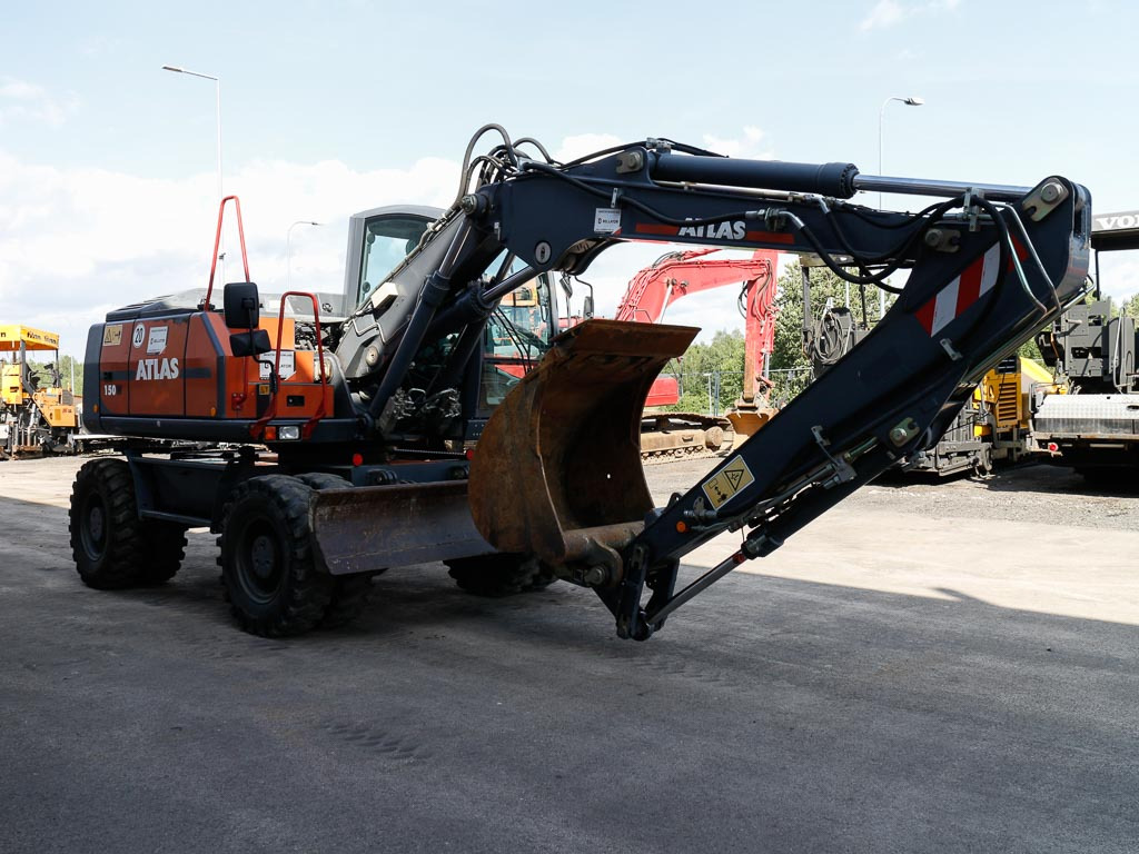 ATLAS 150W - Excavadora de ruedas: foto 4 ATLAS 150W - Excavadora de ruedas: foto 4
