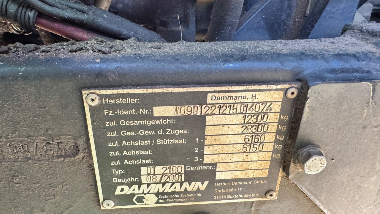 Dammann DTP 4036 ProfiClass in TOP Condition - Pulverizador autopropulsado: foto 3 Dammann DTP 4036 ProfiClass in TOP Condition - Pulverizador autopropulsado: foto 3