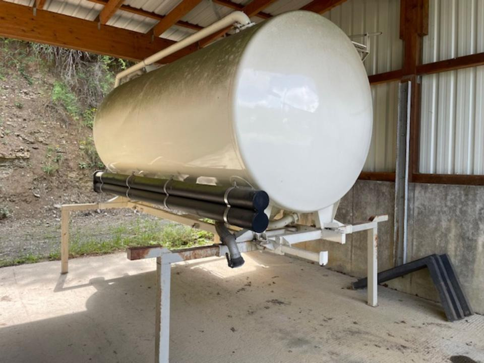 Wechselbrücke mit Silobehälter für den Mehltransport - Contenedor cisterna: foto 1 Wechselbrücke mit Silobehälter für den Mehltransport - Contenedor cisterna: foto 1