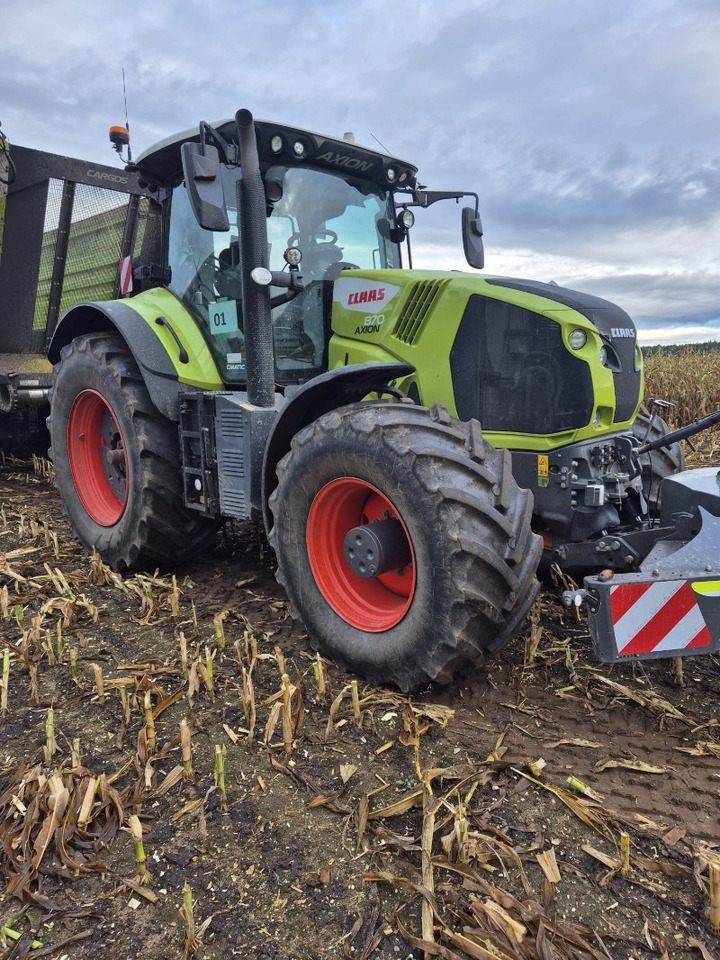 CLAAS Axion 870 - Tractor: foto 1 CLAAS Axion 870 - Tractor: foto 1