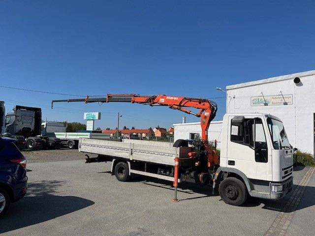 Iveco ML 75 E Pritsche mit Atlas Ladekran 60.1 - Caja abierta furgoneta: foto 1 Iveco ML 75 E Pritsche mit Atlas Ladekran 60.1 - Caja abierta furgoneta: foto 1