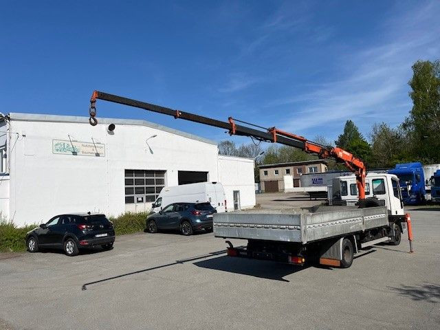 Iveco ML 75 E Pritsche mit Atlas Ladekran 60.1 - Camión caja abierta, Camión grúa: foto 3 Iveco ML 75 E Pritsche mit Atlas Ladekran 60.1 - Camión caja abierta, Camión grúa: foto 3