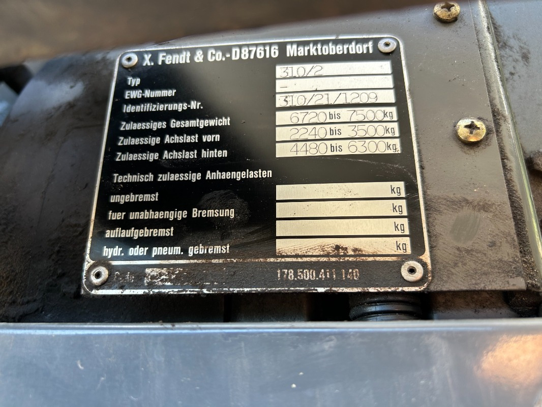 Fendt Farmer 310 - Tractor: foto 2 Fendt Farmer 310 - Tractor: foto 2