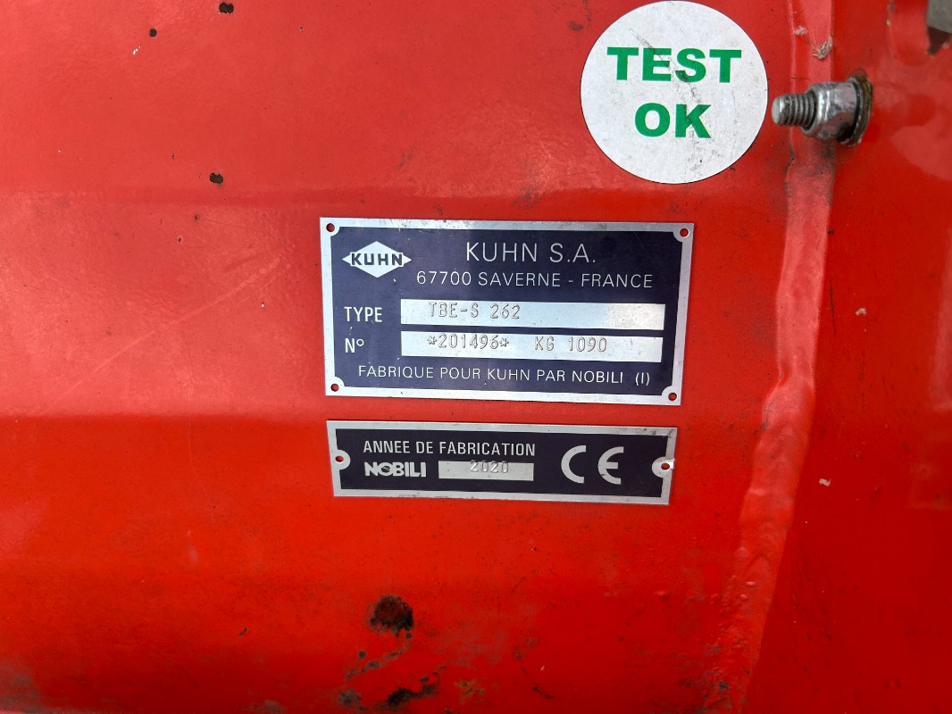 Kuhn TBES 262 - Desbrozadora de martillos: foto 5 Kuhn TBES 262 - Desbrozadora de martillos: foto 5