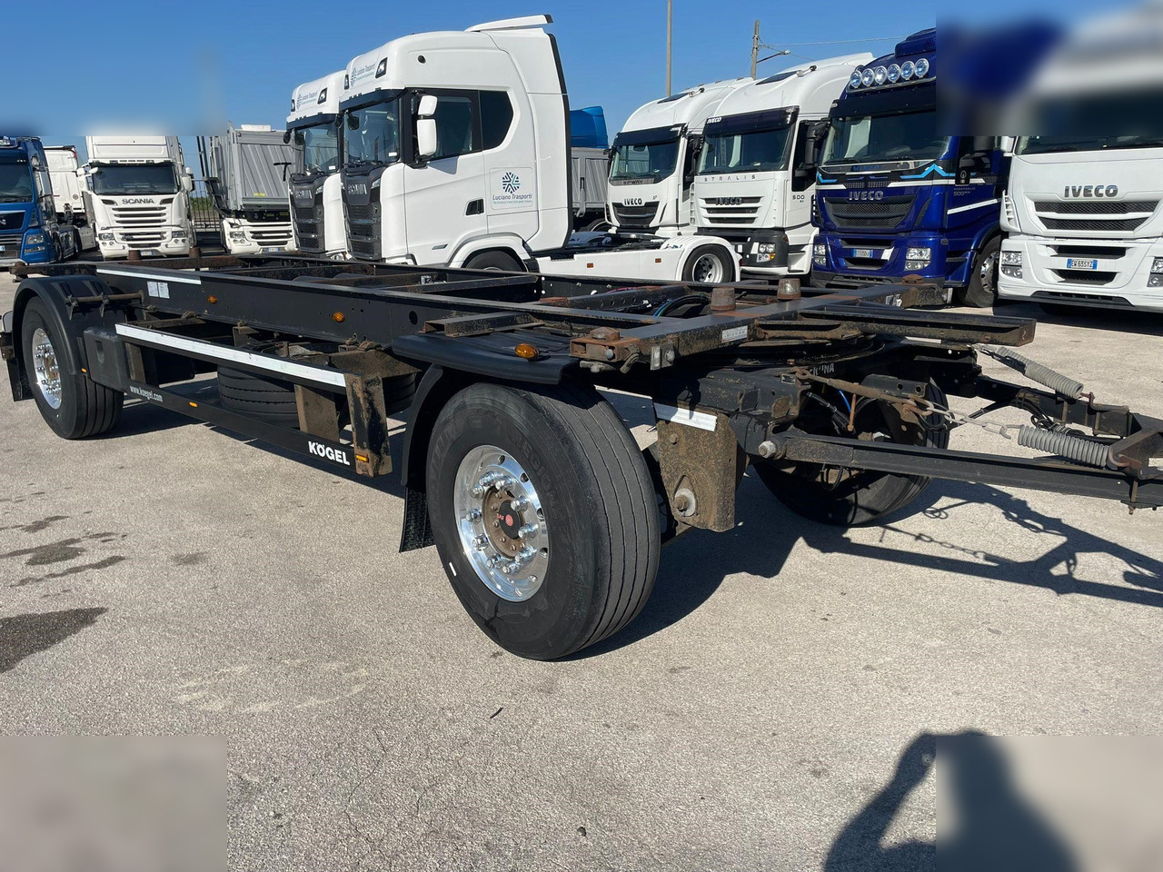 KÖGEL - Remolque portacontenedore/ Intercambiable: foto 2 KÖGEL - Remolque portacontenedore/ Intercambiable: foto 2