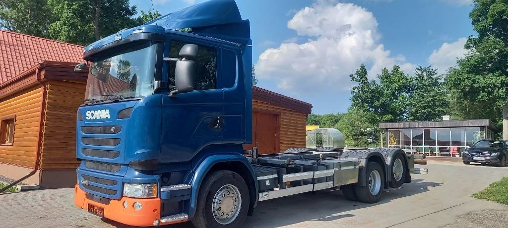 Scania R 490 LB, 6x2*4, EURO 6, 360 KW - Camión portacontenedore/ Intercambiable: foto 1 Scania R 490 LB, 6x2*4, EURO 6, 360 KW - Camión portacontenedore/ Intercambiable: foto 1