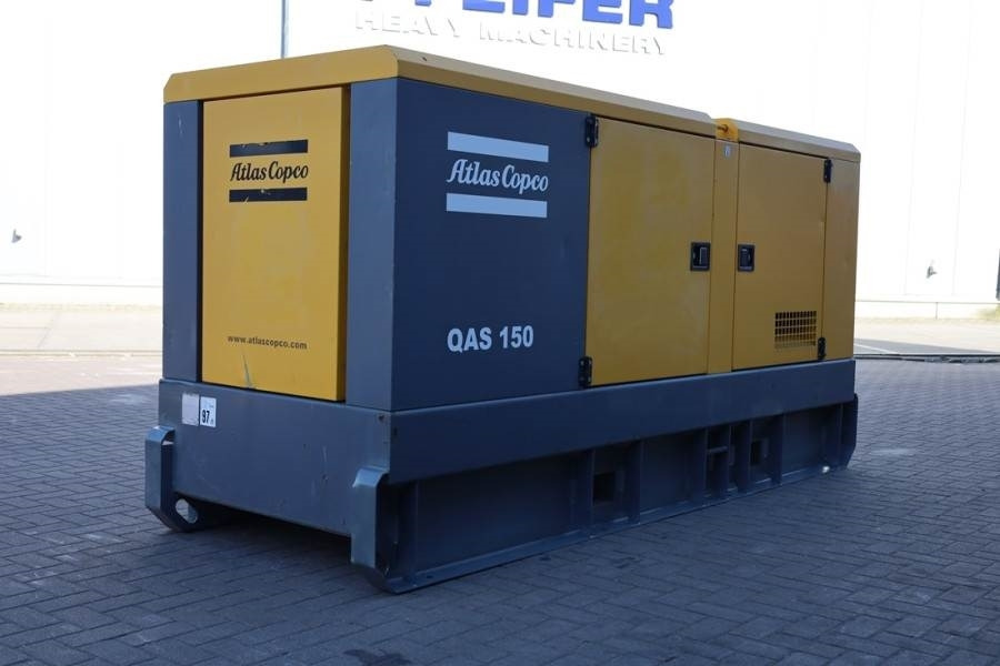 Atlas Copco QAS 150 Diesel, 150KVA * NON - WORKING * - Generador industriale: foto 2 Atlas Copco QAS 150 Diesel, 150KVA * NON - WORKING * - Generador industriale: foto 2