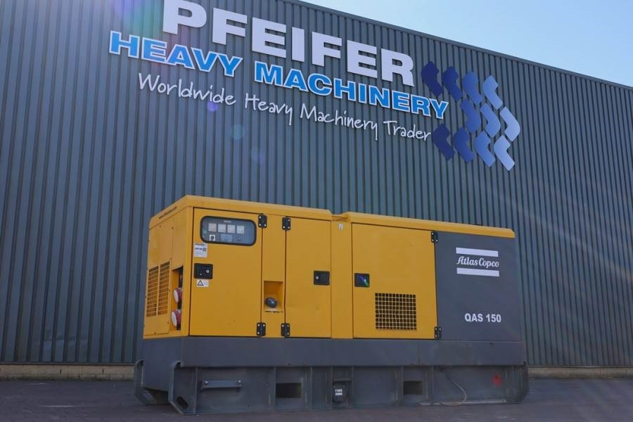 Atlas Copco QAS 150 Diesel, 150KVA * NON - WORKING * - Generador industriale: foto 1 Atlas Copco QAS 150 Diesel, 150KVA * NON - WORKING * - Generador industriale: foto 1