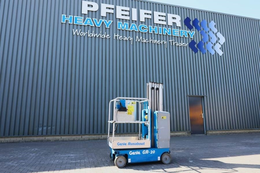 Genie GR20 Electric, 8m Working Height, Non Marking Tyre - Plataforma articulada: foto 1 Genie GR20 Electric, 8m Working Height, Non Marking Tyre - Plataforma articulada: foto 1