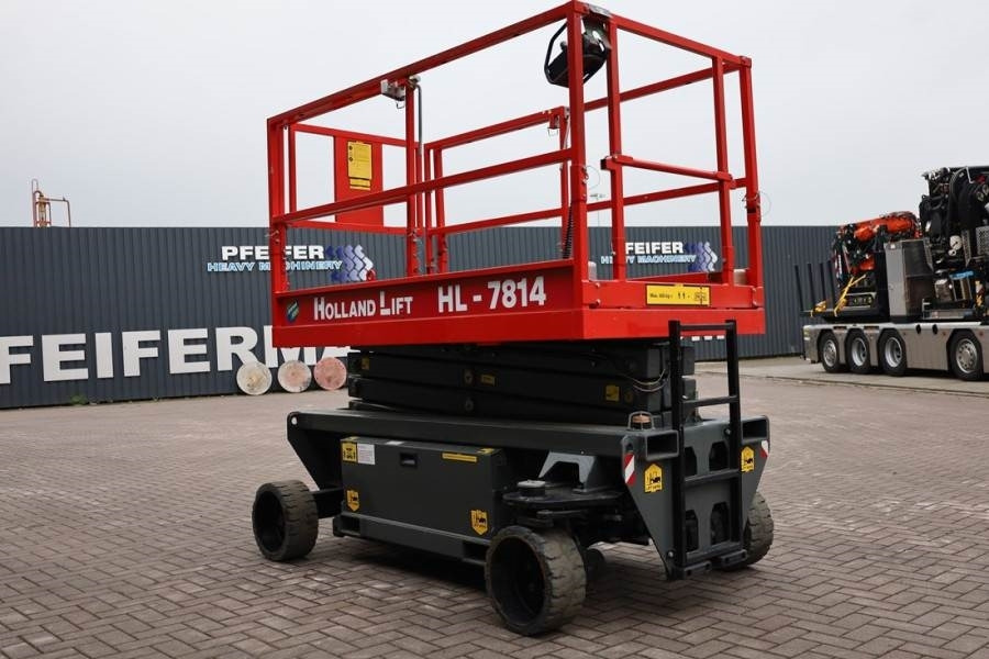 Holland Lift Ecostar HL-7814 Electric, 10m Working Height, 450k - Plataforma de tijeras: foto 2 Holland Lift Ecostar HL-7814 Electric, 10m Working Height, 450k - Plataforma de tijeras: foto 2