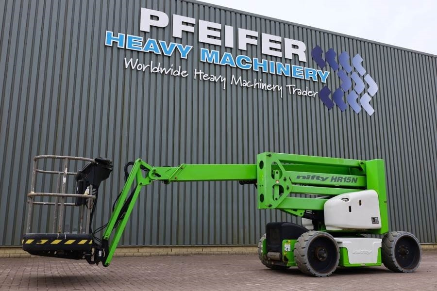 Niftylift HR15N Hybrid MK3 Hybrid, 4x2 Drive, 15.5m Working - Plataforma articulada: foto 1 Niftylift HR15N Hybrid MK3 Hybrid, 4x2 Drive, 15.5m Working - Plataforma articulada: foto 1