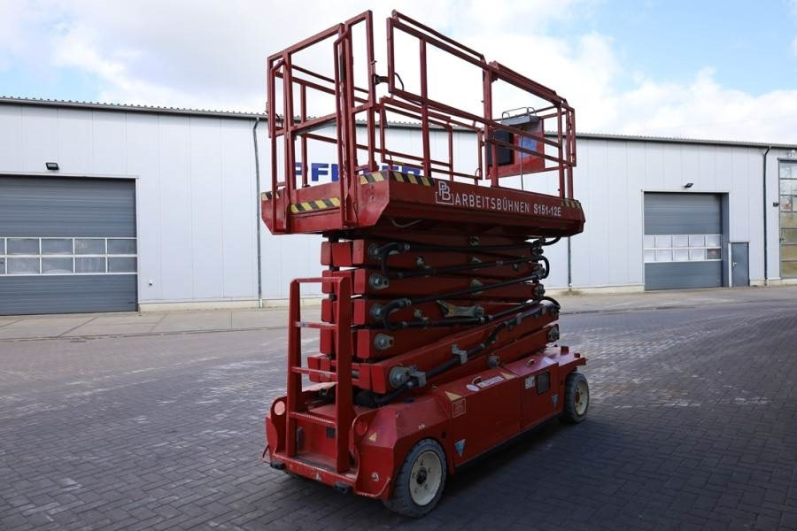 PB LIFT S151-12E Electric, 15m Working Height, 550kg - Plataforma de tijeras: foto 2 PB LIFT S151-12E Electric, 15m Working Height, 550kg - Plataforma de tijeras: foto 2