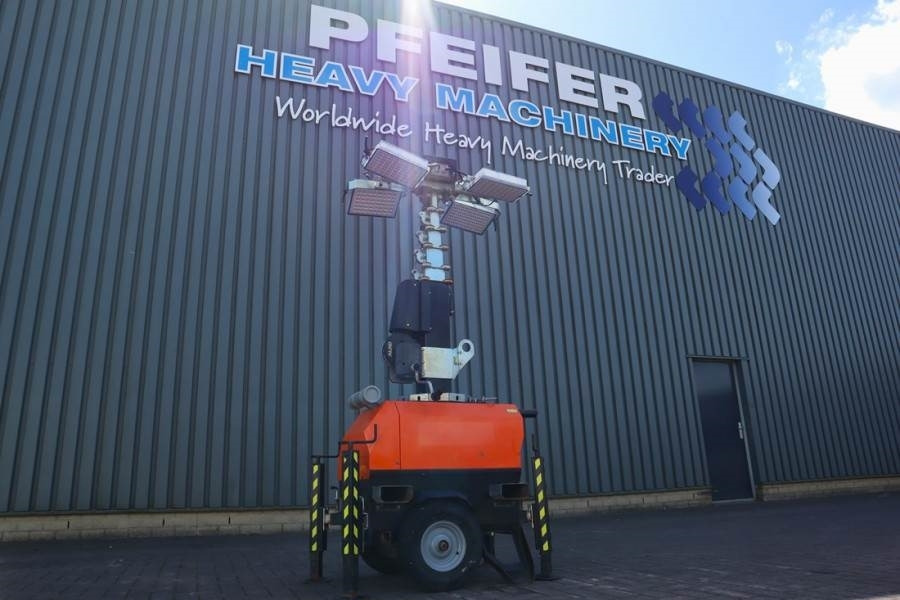 Torre de iluminación Trime X-chain LED: 4 x 150W, Vertical Tower 7m, 34: foto 1