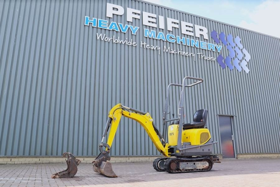 Wacker Neuson SWE08B Wacker Neuson mini excavator including 2 bu - Miniexcavadora: foto 1 Wacker Neuson SWE08B Wacker Neuson mini excavator including 2 bu - Miniexcavadora: foto 1