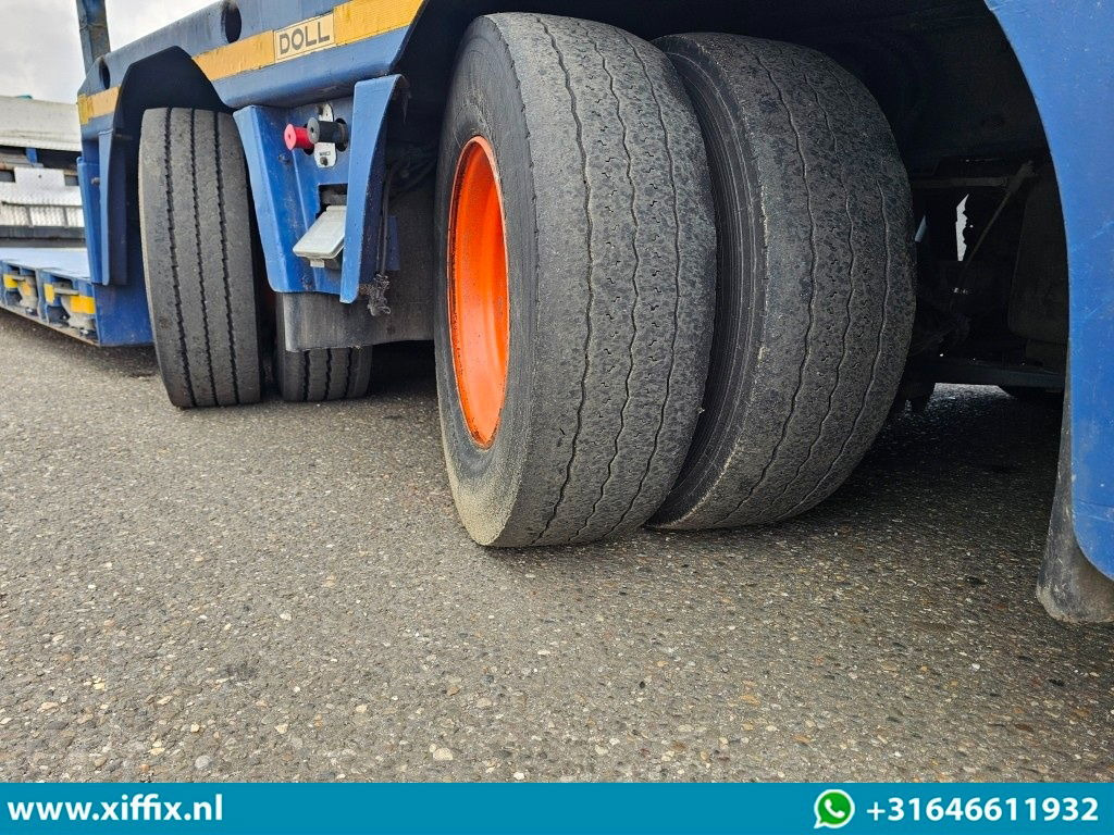 Semirremolque góndola rebajadas Doll 2-ass. Uitschuifbare dieplader met afneembare nek / 2x gestuurd: foto 9