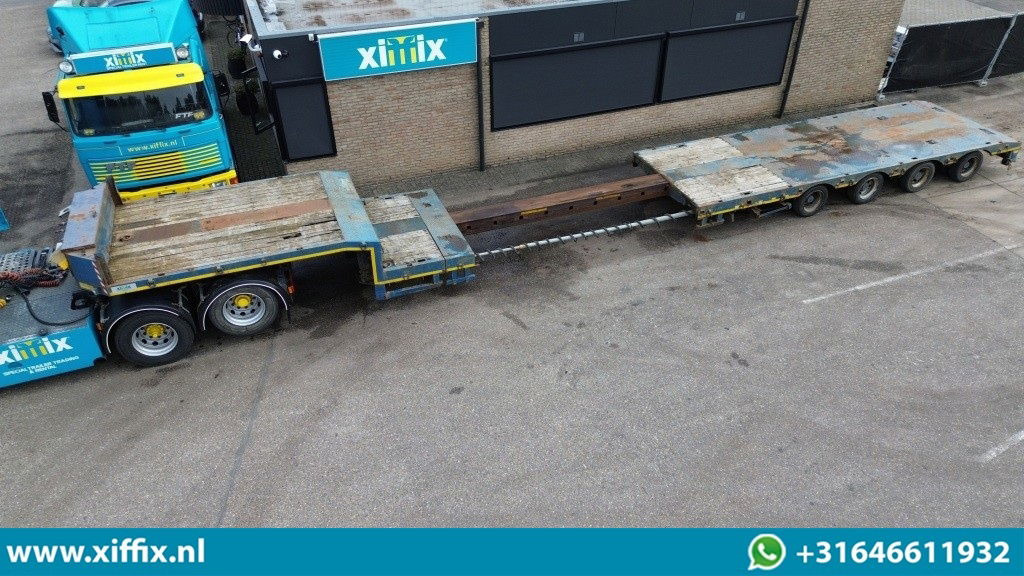 ES-GE 4-ass. Uitschuifbare semi dieplader / 78 cm. Hoog / 2x naloop gestuurd - Semirremolque góndola rebajadas: foto 1 ES-GE 4-ass. Uitschuifbare semi dieplader / 78 cm. Hoog / 2x naloop gestuurd - Semirremolque góndola rebajadas: foto 1