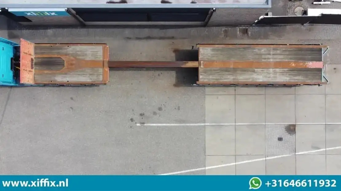 Floor 3-ass. Vlakke uitschuifbare oplegger / 2x gestuurd / 13908 - Semirremolque plataforma/ Caja abierta: foto 2 Floor 3-ass. Vlakke uitschuifbare oplegger / 2x gestuurd / 13908 - Semirremolque plataforma/ Caja abierta: foto 2