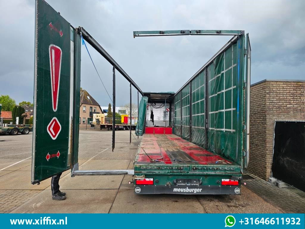 Meusburger 6-ass. Semi dieplader met elektische huifopbouw / 3x naloop gestuurd - Semirremolque góndola rebajadas: foto 5 Meusburger 6-ass. Semi dieplader met elektische huifopbouw / 3x naloop gestuurd - Semirremolque góndola rebajadas: foto 5