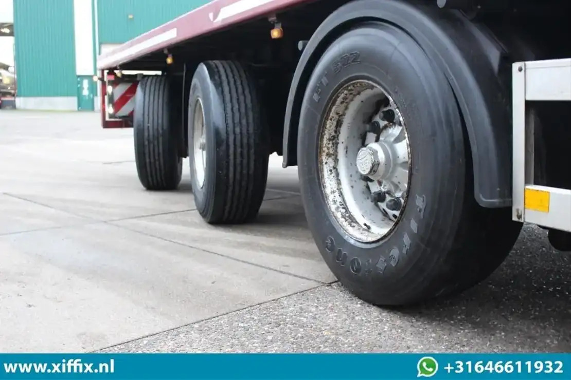 Pacton 3-ass. Vlakke oplegger / 2x gestuurd / 13647 - Semirremolque plataforma/ Caja abierta: foto 5 Pacton 3-ass. Vlakke oplegger / 2x gestuurd / 13647 - Semirremolque plataforma/ Caja abierta: foto 5