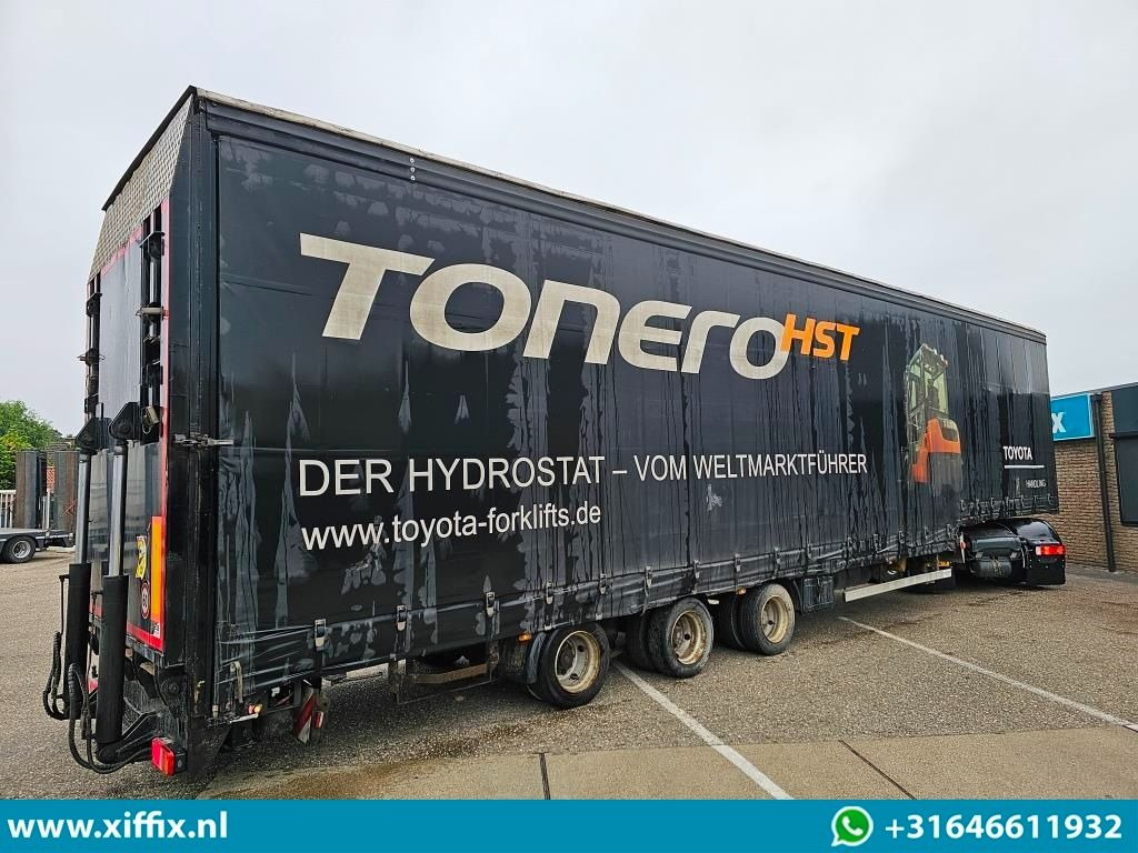 Wiese 3-ass. Semi dieplader met huifopbouw / Wiese 9 tons laadklep - Semirremolque góndola rebajadas: foto 4 Wiese 3-ass. Semi dieplader met huifopbouw / Wiese 9 tons laadklep - Semirremolque góndola rebajadas: foto 4