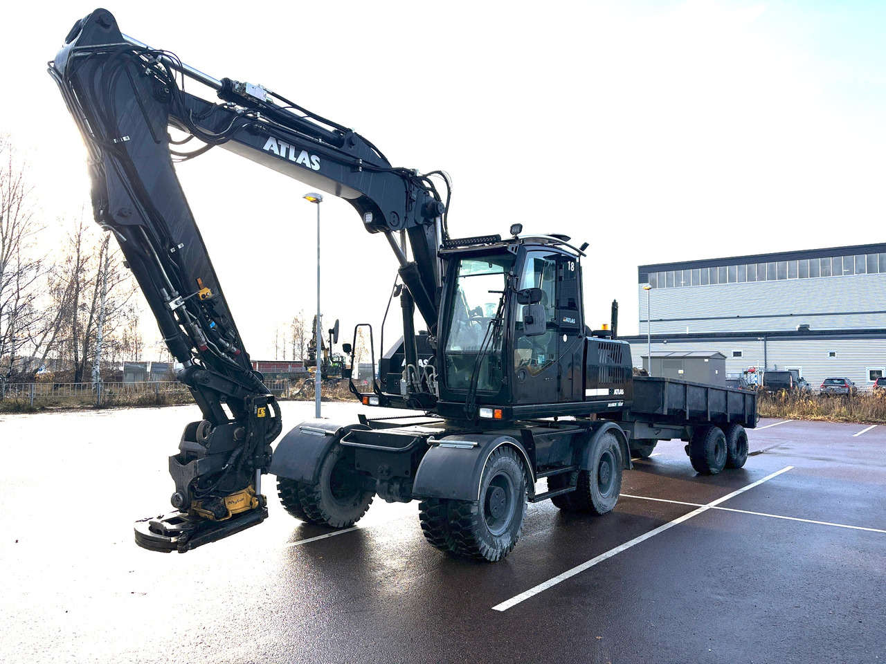 Atlas 160W - Excavadora de ruedas: foto 1 Atlas 160W - Excavadora de ruedas: foto 1