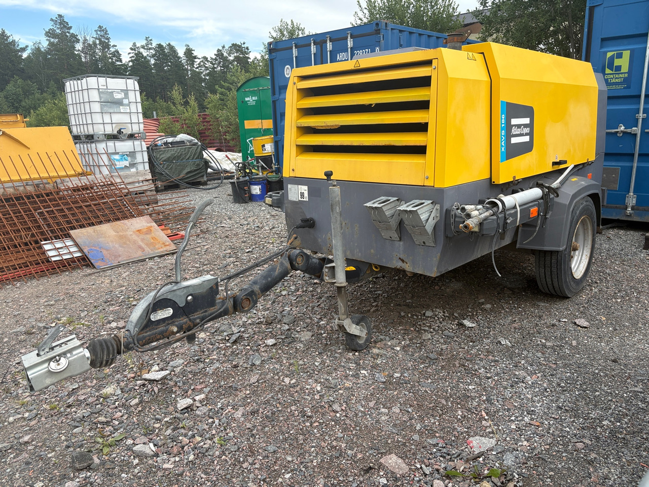 Atlas Copco XAVS186 ST4 - Compresor de aire: foto 1 Atlas Copco XAVS186 ST4 - Compresor de aire: foto 1