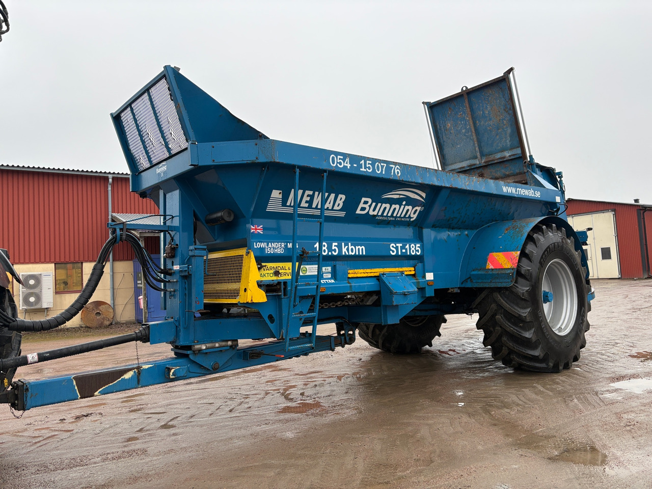 Bunning Lowlander ST185 HBD - Esparcidor de estiércol: foto 1 Bunning Lowlander ST185 HBD - Esparcidor de estiércol: foto 1