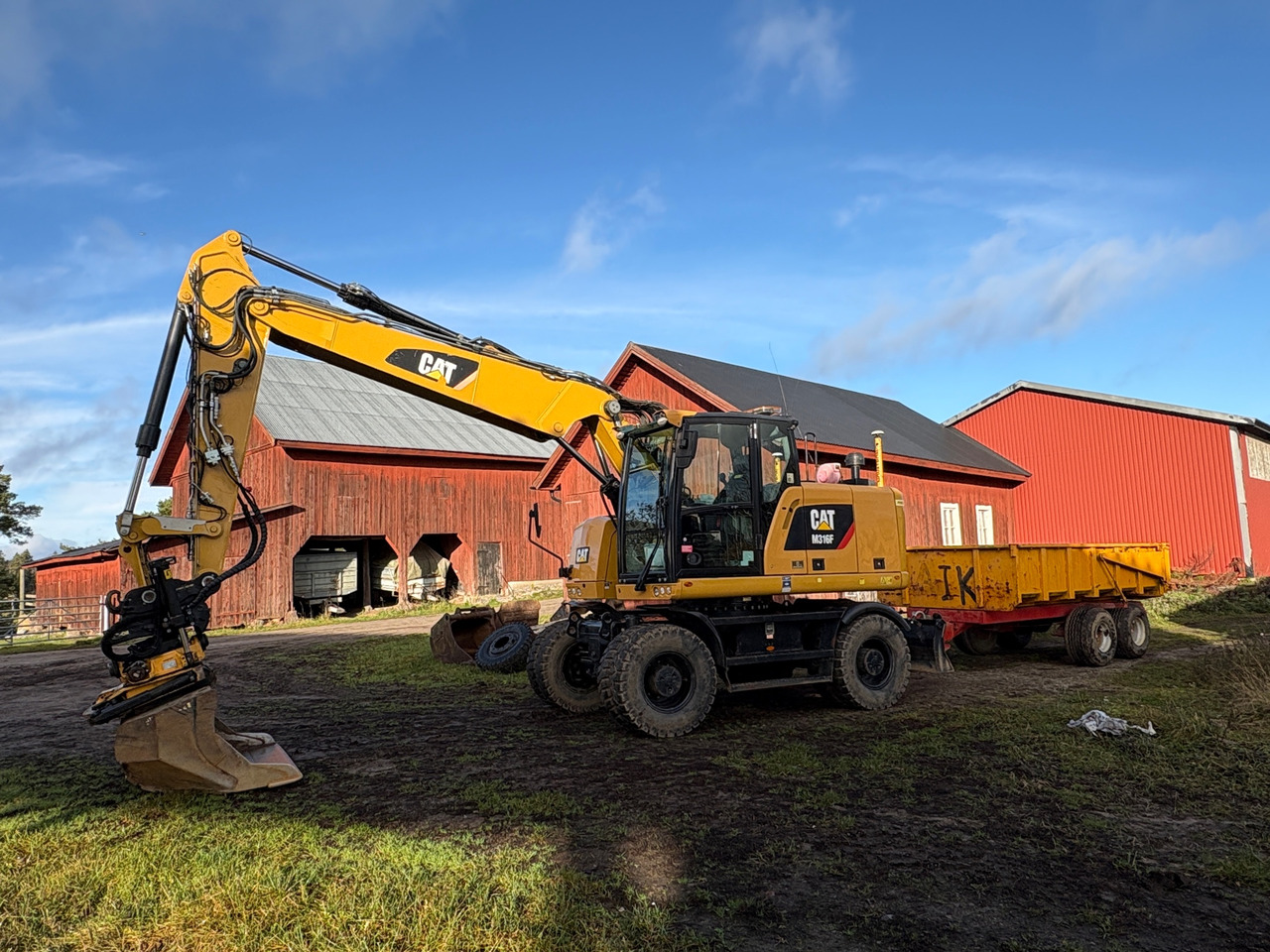 CAT M316F - Excavadora: foto 1 CAT M316F - Excavadora: foto 1