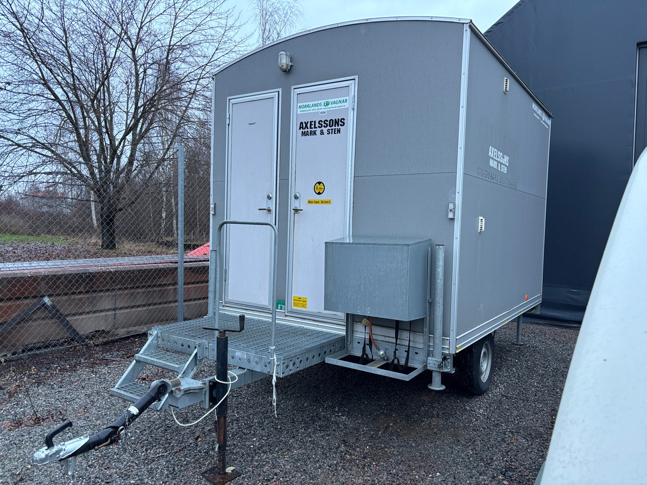 Norrlandsvagnar MT4-40 - Casa contenedor, Remolque: foto 1 Norrlandsvagnar MT4-40 - Casa contenedor, Remolque: foto 1