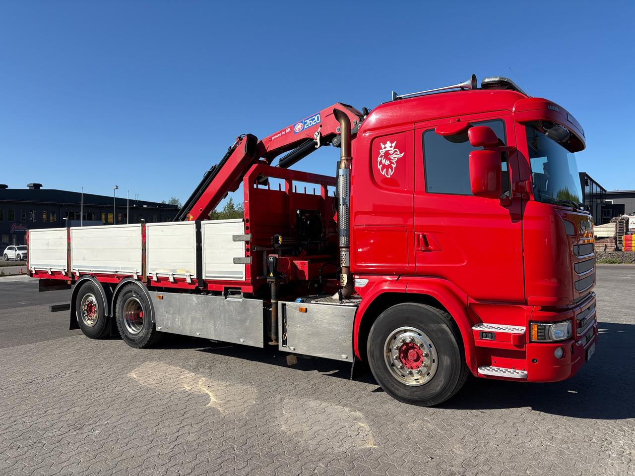 Scania G450LB6X2 - Camión grúa: foto 1 Scania G450LB6X2 - Camión grúa: foto 1