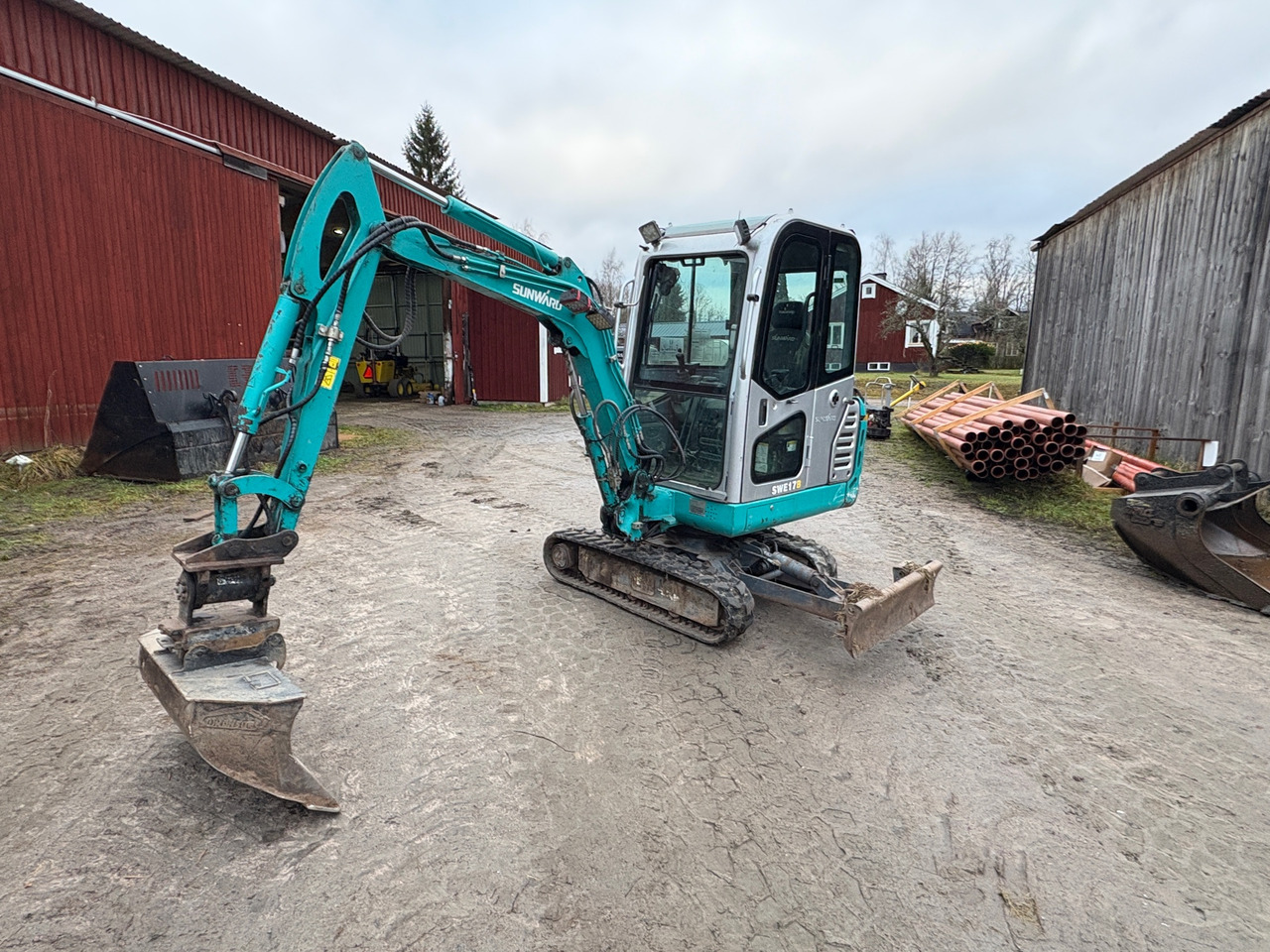 Sunward SWE17B - Excavadora: foto 1 Sunward SWE17B - Excavadora: foto 1