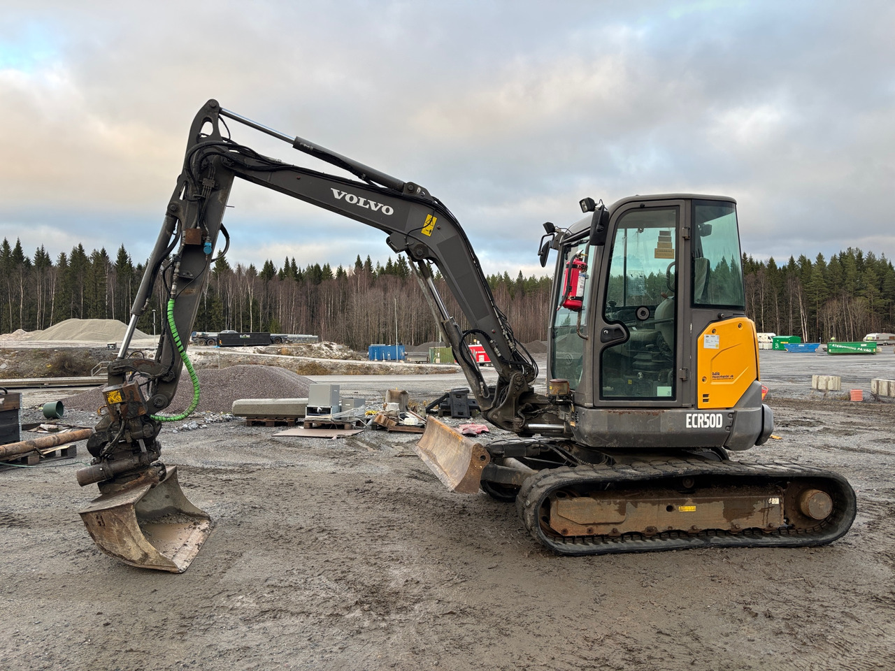 Volvo ECR50D - Excavadora: foto 1 Volvo ECR50D - Excavadora: foto 1