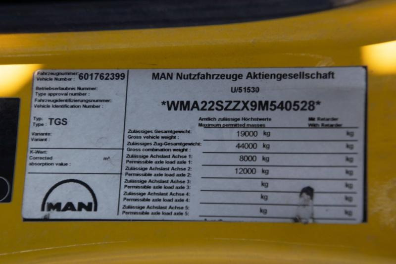Cabeza tractora MAN TGS 18.360 BLS-4X4H: foto 8