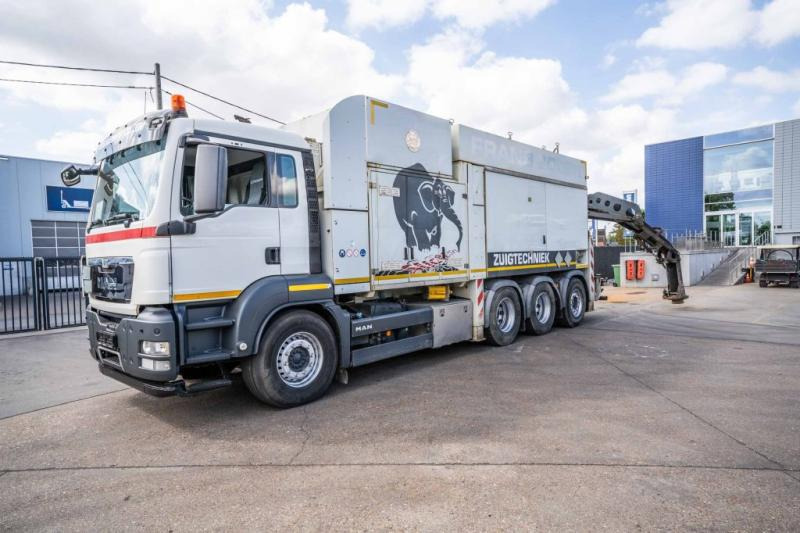 MAN TGS 32.540 8x4-4 BL + MTS - Limpieza de alcantarillado: foto 1 MAN TGS 32.540 8x4-4 BL + MTS - Limpieza de alcantarillado: foto 1