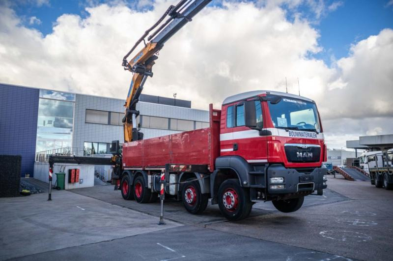 MAN TGS 41.400 BB + EFFER 525/6x+JIB 6x - Camión caja abierta, Camión grúa: foto 4 MAN TGS 41.400 BB + EFFER 525/6x+JIB 6x - Camión caja abierta, Camión grúa: foto 4