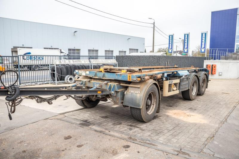 VANHOOL CONTAINER AANHANGER - Remolque multilift/ Portacontenedores de cadenas: foto 1 VANHOOL CONTAINER AANHANGER - Remolque multilift/ Portacontenedores de cadenas: foto 1