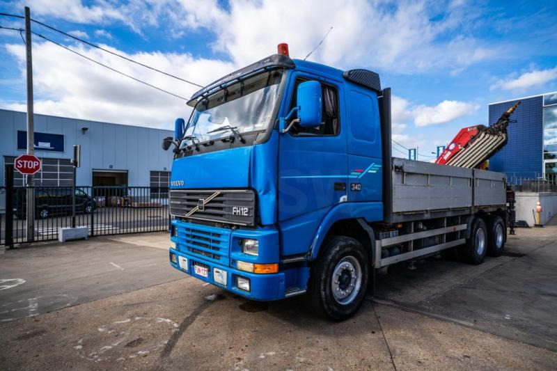Volvo FH 12-340 - HMF 2420 K6 (2012) - Camión caja abierta, Camión grúa: foto 1 Volvo FH 12-340 - HMF 2420 K6 (2012) - Camión caja abierta, Camión grúa: foto 1