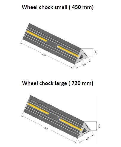 Wheelchocks - Equipo de apoyo en tierra: foto 1 Wheelchocks - Equipo de apoyo en tierra: foto 1