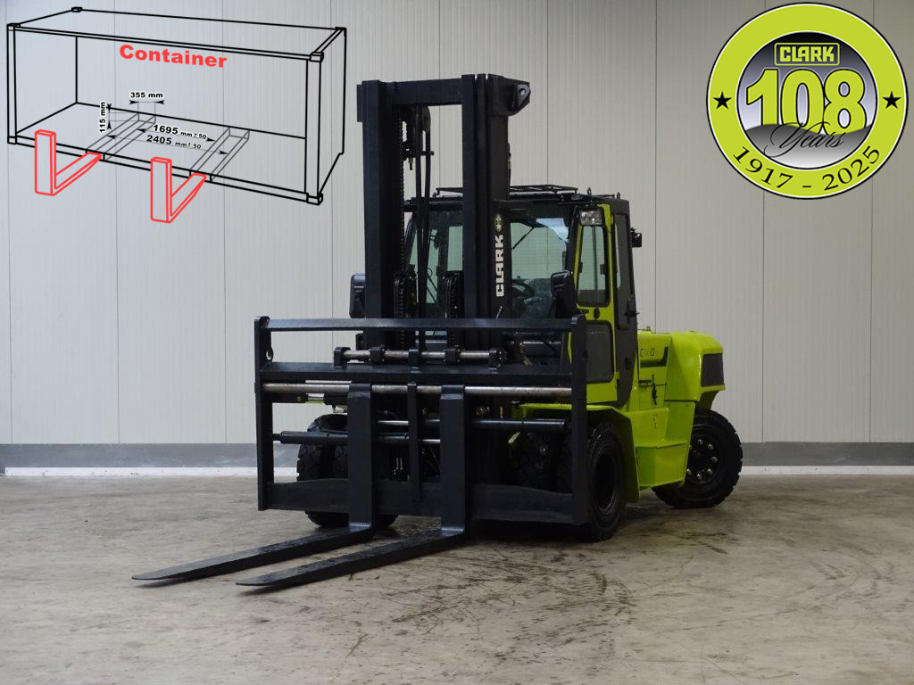 Clark C80D900 - TRIPLEX - DEMO - Carretilla elevadora diésel: foto 1 Clark C80D900 - TRIPLEX - DEMO - Carretilla elevadora diésel: foto 1