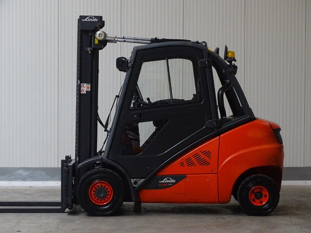 Linde H35D-01 - TRIPLEX - Carretilla elevadora diésel: foto 1 Linde H35D-01 - TRIPLEX - Carretilla elevadora diésel: foto 1