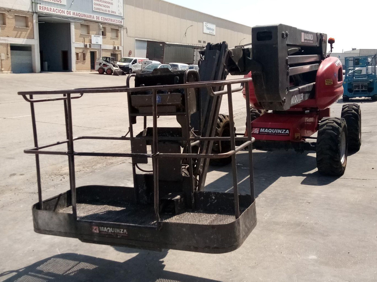 MANITOU 160ATJ EJE OSCILANTE - Plataforma articulada: foto 2 MANITOU 160ATJ EJE OSCILANTE - Plataforma articulada: foto 2