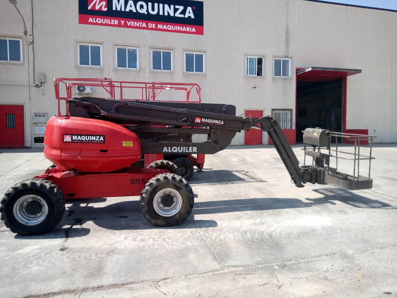MANITOU 160ATJ EJE OSCILANTE - Plataforma articulada: foto 1 MANITOU 160ATJ EJE OSCILANTE - Plataforma articulada: foto 1