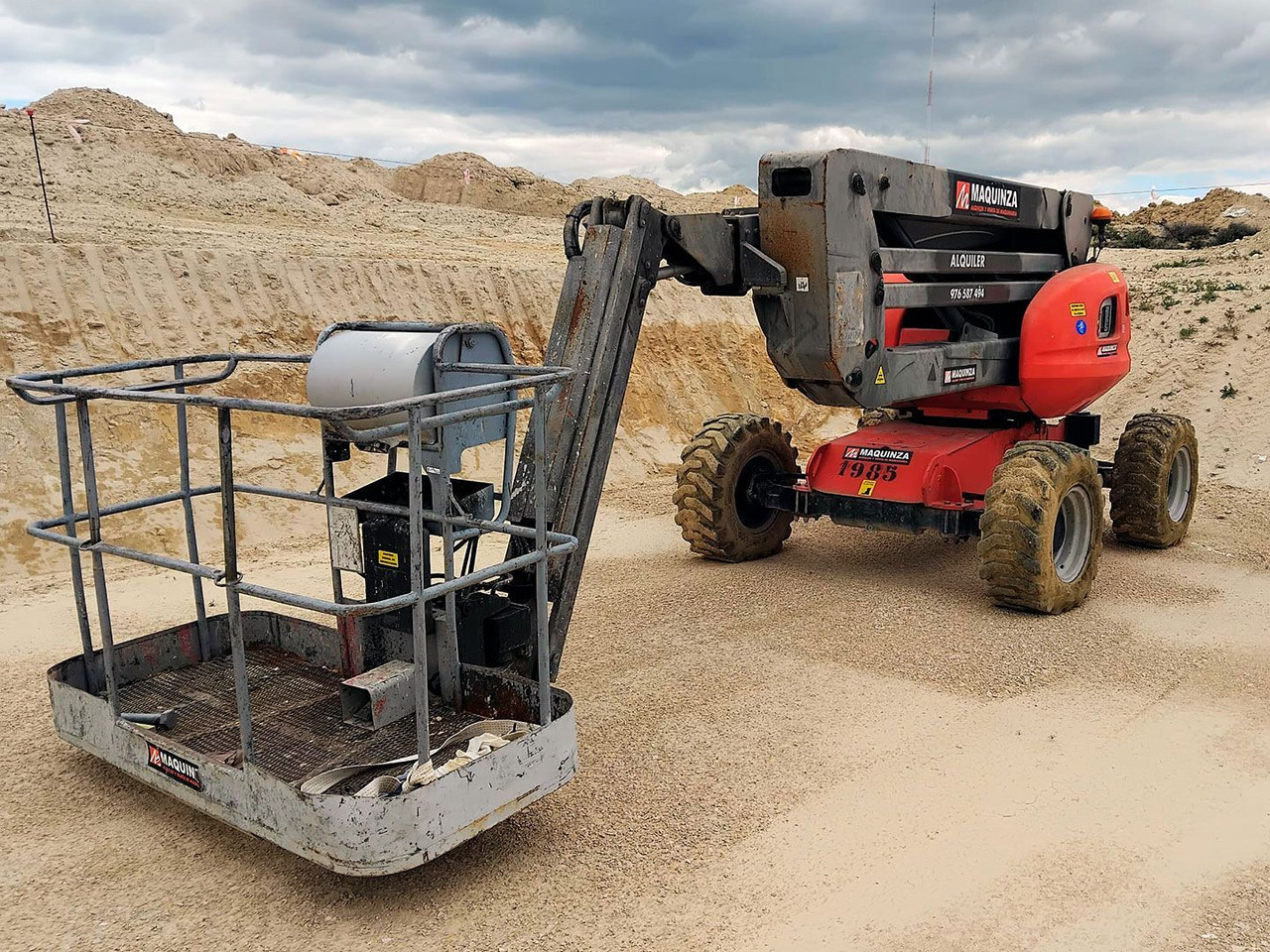 MANITOU 160ATJ EJE OSCILANTE - Plataforma articulada: foto 4 MANITOU 160ATJ EJE OSCILANTE - Plataforma articulada: foto 4